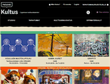 Tablet Screenshot of kultus.fi